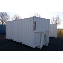 Container maritime 20' sur berce - Locanet - 6.058m x 2.438m x 2.591m - Fermetures sécurisées