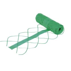 Grillage avertisseur vert - 25 m de longueur - Barrière de chantier