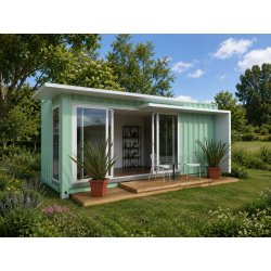 Studio container aménagé Déséo Cargo 15 ou 30 m² ? Logement, bureau ou hébergement touristique