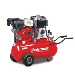 Compresseur Aircraft Airbau 652/100 B Pro - 2006530 - Moteur Honda 4 temps - 642 l/min - Cuve 100L - 14 bars