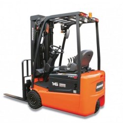 Chariot élévateur électrique Doosan B16R-5 PRO5 - 1600 kg - 3 roues - 24V - Mâts Duplex/Triplex
