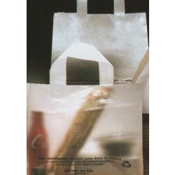Sacs à poignées souples réutilisables avec soufflets latéraux et soufflet de fond - SASCQ-EV01/PP1RG