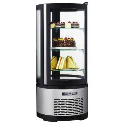 Vitrine réfrigérée desserts rotative 72l - 7487.0160