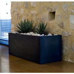 Jardinière rectangulaire en polyéthylène rotomoulé Pyljar - Différentes dimensions et coloris