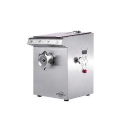 Hachoir à viande réfrigéré professionnel double coupe PSV - DRC R32 - Carrosserie inox - Froid statique performant