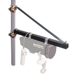 Potence pivotante en acier laqué - 300/600 kg - longueur 1,10 m - Compatible avec palans électriques Ribimex sauf PE495-990C