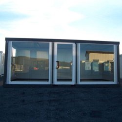Bungalow Neuf Bulle de Vente - Série Renforcée V1 - 6 mètres - Façade Vitrée - 13,2 m²