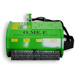 Te1 broyeur forestier - omef - largeur 630 mm - 20 couteaux - moteur à engrenages