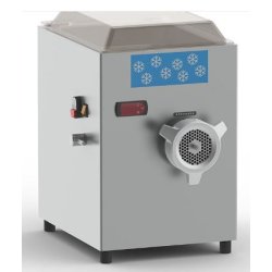 Hachoir à viande professionnel PR-32 en acier inoxydable avec réfrigération intégrée