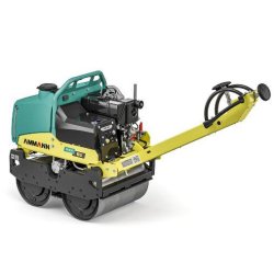 Rouleau à guidage manuel avec une fonction 2 en 1 - ammann arw 65 avec moteur diesel yanmar
