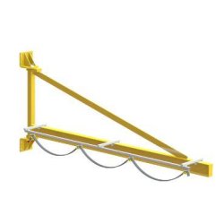 Potence de levage murale triangulée - Type PMT - Fixation par boulons HM24 - Motorisable