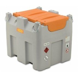 Station Easy Mobil 980 ADR Standard - Cuve gasoil PE simple paroi homologuée ADR avec pompe Cematic Duo 24/12 V