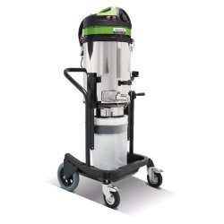 Aspirateur à sec industriel avec système de sac sans fin de 20 M - HEPA H14 - 3 moteurs 3,3 kW 230 V Cleancraft DRYCAT 320 BAG-H PRO