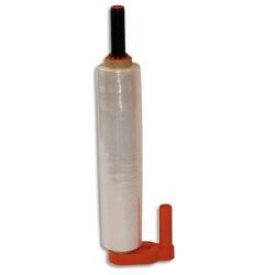 Emballage dévidoir à main pour film étirable - plastique - pour rouleaux 400 à 500 mm - Réf. 845399