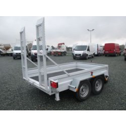 Remorque porte-engins 2 essieux - Appro Utilitaires - Carrosserie artisanale Caillaud - PTAC 3500 kg