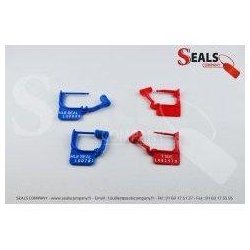 Scellés de sécurité type cadenas Quickseals - polypropylène - numérotation séquentielle 7 digits - minimum 1000 pièces