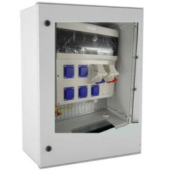 Coffret de prises sur-mesure - Raccordement porte fermée et protection des branchements utilisateurs - SOBEM-SCAME Série FOR
