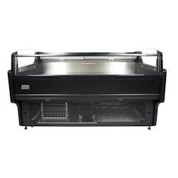 COMBISTEEL - Vitrine réfrigérée Ronald 2.0 - noir inox 7422242991992