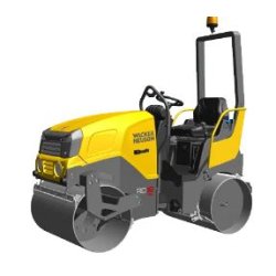 Rouleau tandem RD18 - articulé, suspension unilatérale et compactage performant