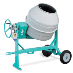 Bétonnière S190 Synthesi Mono - moteur mono 230V avec réducteur à bain d'huile - capacité 1 sac de 35 kg
