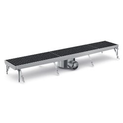 Caniveau de sol pour cuisine professionnelle 1144 - 7075.0130