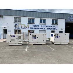 Groupe électrogène FG WILSON avec capote insonorisé neuf - F22 - 22 KVA