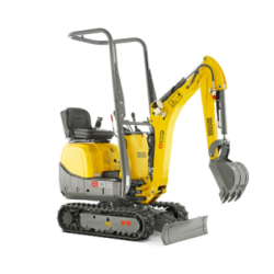 Mini pelle < 1t - Wacker Neuson - largeur 700 mm - idéale pour entretien espaces verts