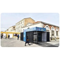 Container sanitaire public rapide, économique et conforme pour les collectivités locales