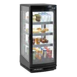 Mini vitrine réfrigérée 93 L Noire CVR93L Casselin - gris CVR93L