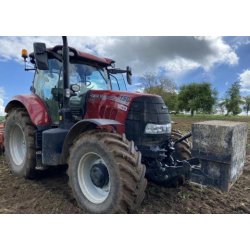 Tracteur agricole Case-IH Puma 150 MC 35133 - 150CV - 4RM - 2019 - 900h - Relevage avant - Boîte powershift