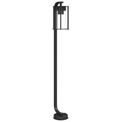 Helloshop26 - Lampadaire d'extérieur 100 cm acier inoxydable noir 02_0042504 - noir Polycarbonate 3000218170950