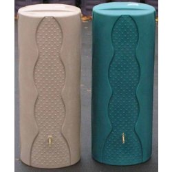 Cuve de récupération d'eau de pluie traité anti-UV - Volume de 300 L, 750 L et 1000 L