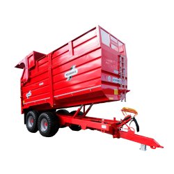 Remorque agricole d'ensilage Redrock - capacité de 10,5 t à 20 t - châssis solide et essieux grande vitesse