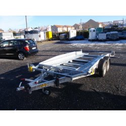 Remorque porte voiture basculante hydraulique - Humbaur Hockenheim 4036 - PTAC jusqu'à 2000kg