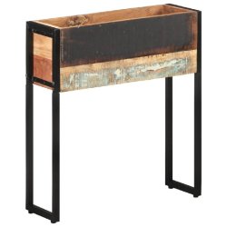 Helloshop26 - Jardinière 60 x 20 x 68 cm bois de récupération massif 02_0000806 - Bois massif 3000071391530