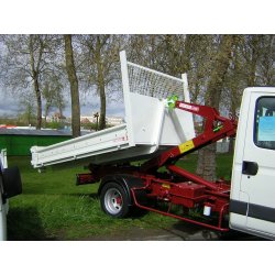 Benne amovible Classe 1 pour véhicules Légers - Hauteur de préhension 920 mm