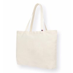 ECONOMIE CIRCULAIRE ! Sacs 510x390x130 mm en fibres textiles recyclées pour le shopping - "tote bag" - SSCT4141-ID06/RC