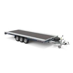 Plateau nu Connect - 550x243 cm - 3500 kg PTC - 3 essieux - Brian James