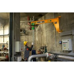 Potence murale articulée triangulée et inversée - fabrication française - capacité 50 à 4000 kg