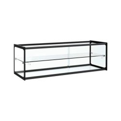 Vitrine neutre 2 niveaux sans socle largeur 92 XCZ-71L - XCZ-71L
