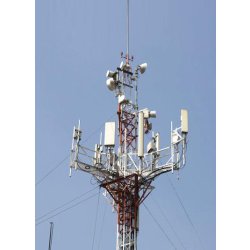 Tour en treillis en acier galvanisé moniteur - Anti-corrosion ISO 1461 - Soudage CO2 ou arc immergé