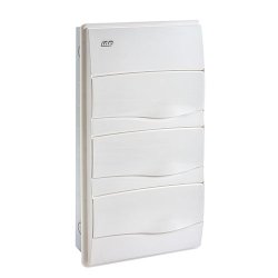 Bm36po - Coffret de distribution IDE - Dimensions 497x263x65 - IP40 - IK08
