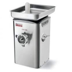 Hachoir à viande professionnel Barcellona TC22 - Meuble inox cuisine - 300 kg/h - 1100 W