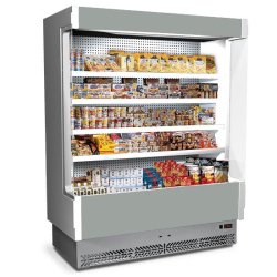 Vitrine murale réfrigérée libre-service blanche température +3/+5 °c - BHZ0002/T
