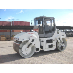 Rouleau compacteur double billes vibrant d'occasion TC-100 - CORINSA 2006 - Poids 10 000 kg - 2 674 heures