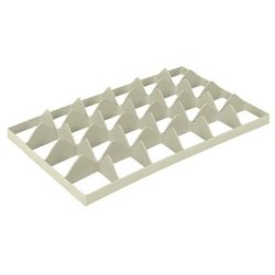Séparateur 24 cases pour bacs à verres Séparateur inférieur 4x6 cases | Ø86 mm