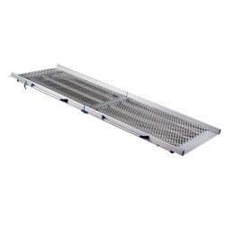 Rampe d'accès extra longue pliable et légère - 82 cm de large - Supporte jusqu'à 400 kg - Plusieurs longueurs disponibles