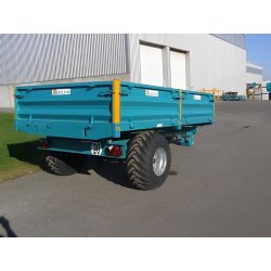 BH 6 benne à ridelles - Rolland - Charge 4760 kg - Polyvalente et robuste