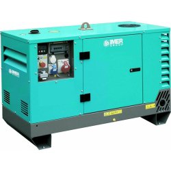 Groupe électrogène triphasé insonorisé diesel SILENTSTAR 13000 T YN avec AVR - 14,3 kVA - IMER - 2V00011005