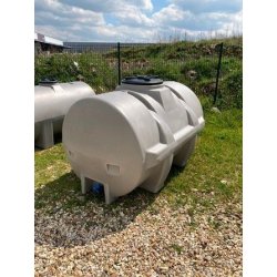 Polycuve pe 1500l grise - diam : 1m20 - lg : 1m92 - ref : W00000010100C